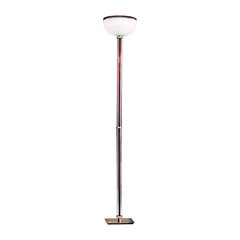 Lampada da terra 21st Century Tolboi, Belboi, Stilboi in bianco latte / rosso di Venini