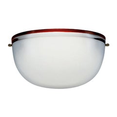 21st Century Tolboi, Belboi, Stilboi Applique in bianco latte / rosso di Venini