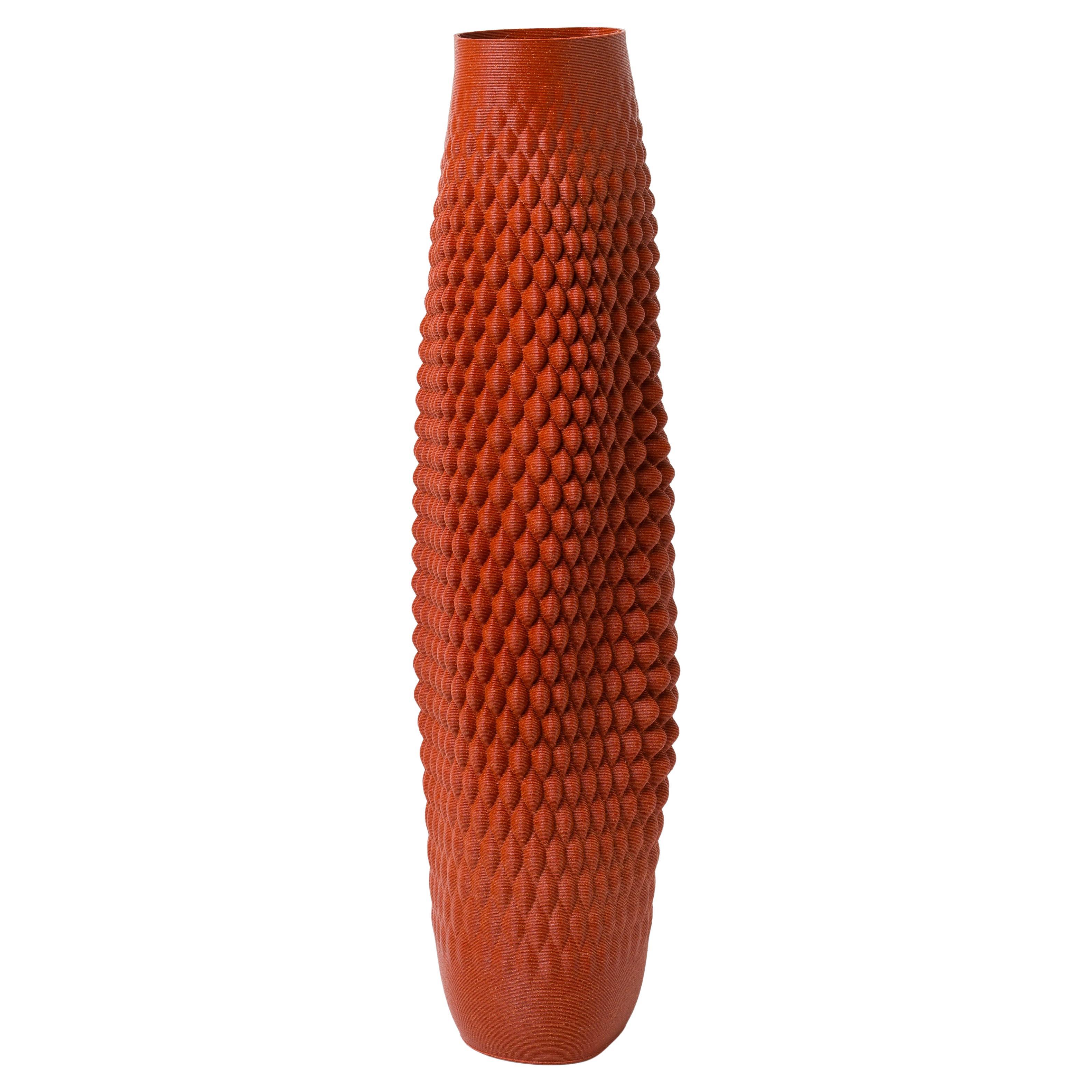 Vase aus Tomatenblatt und Bio-Plastik, Indien, handgefertigt, Italien, 21. Jahrhundert