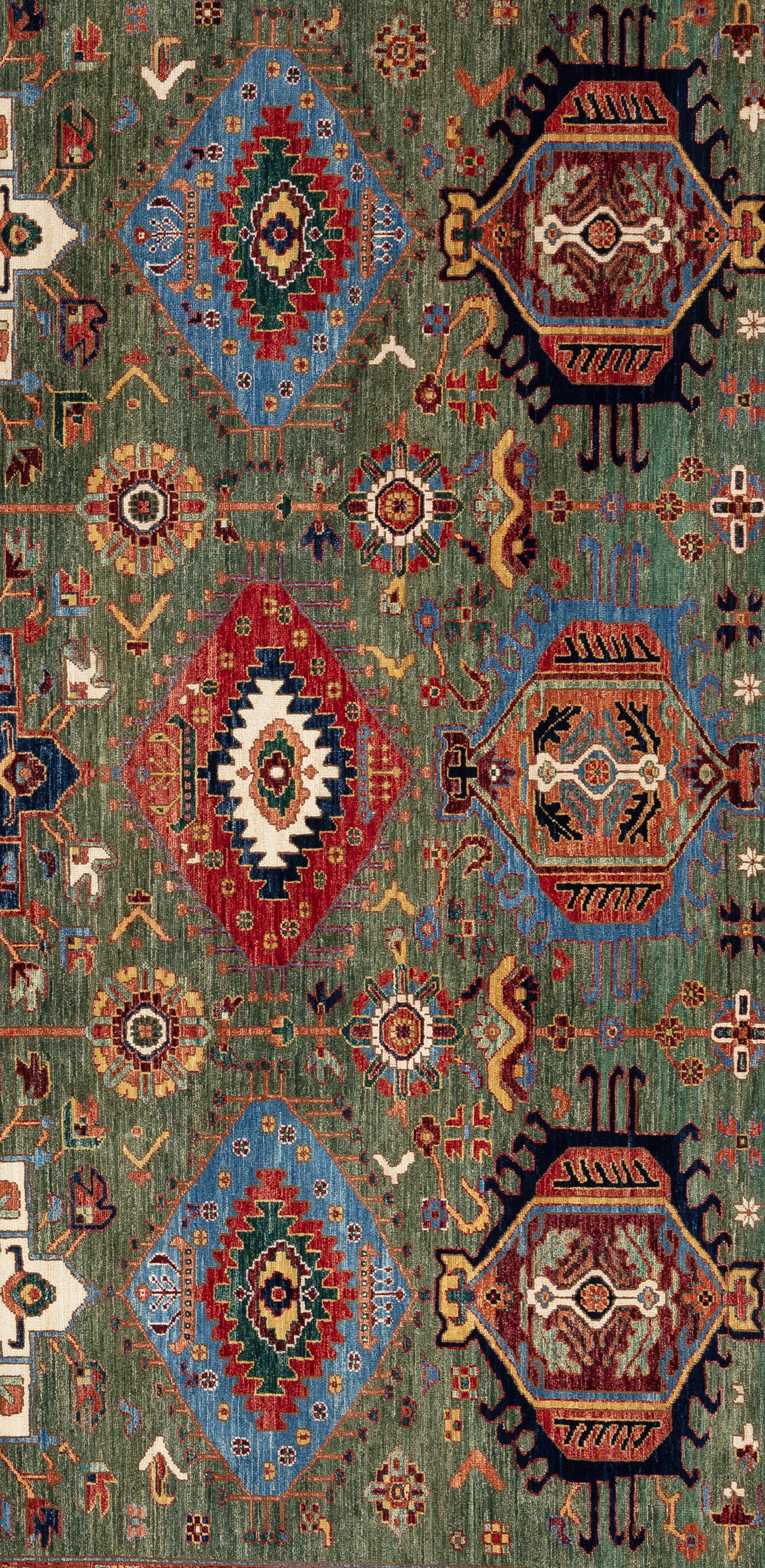 Hand-Woven 21st Century Tribal For Sale