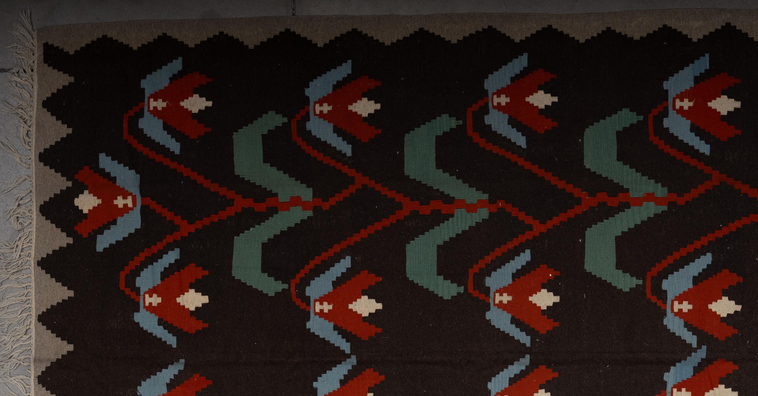 Stammes-Kilim des 21. Jahrhunderts (Kelim) im Angebot