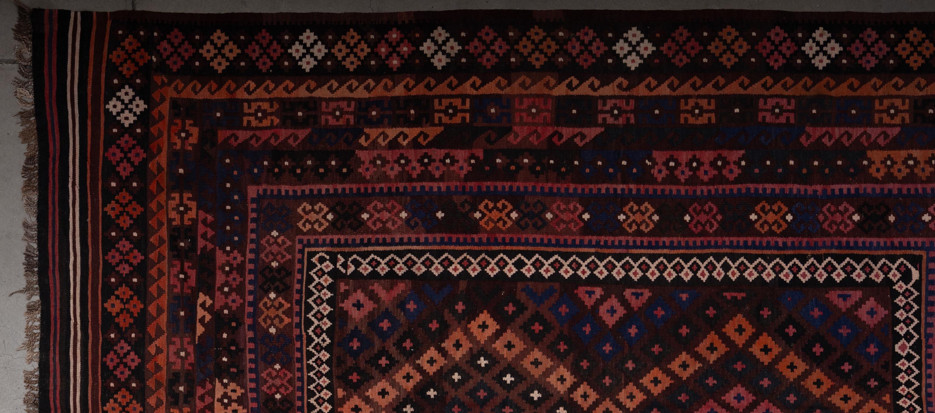 Pakistano Kilim tribale del 21° secolo in vendita