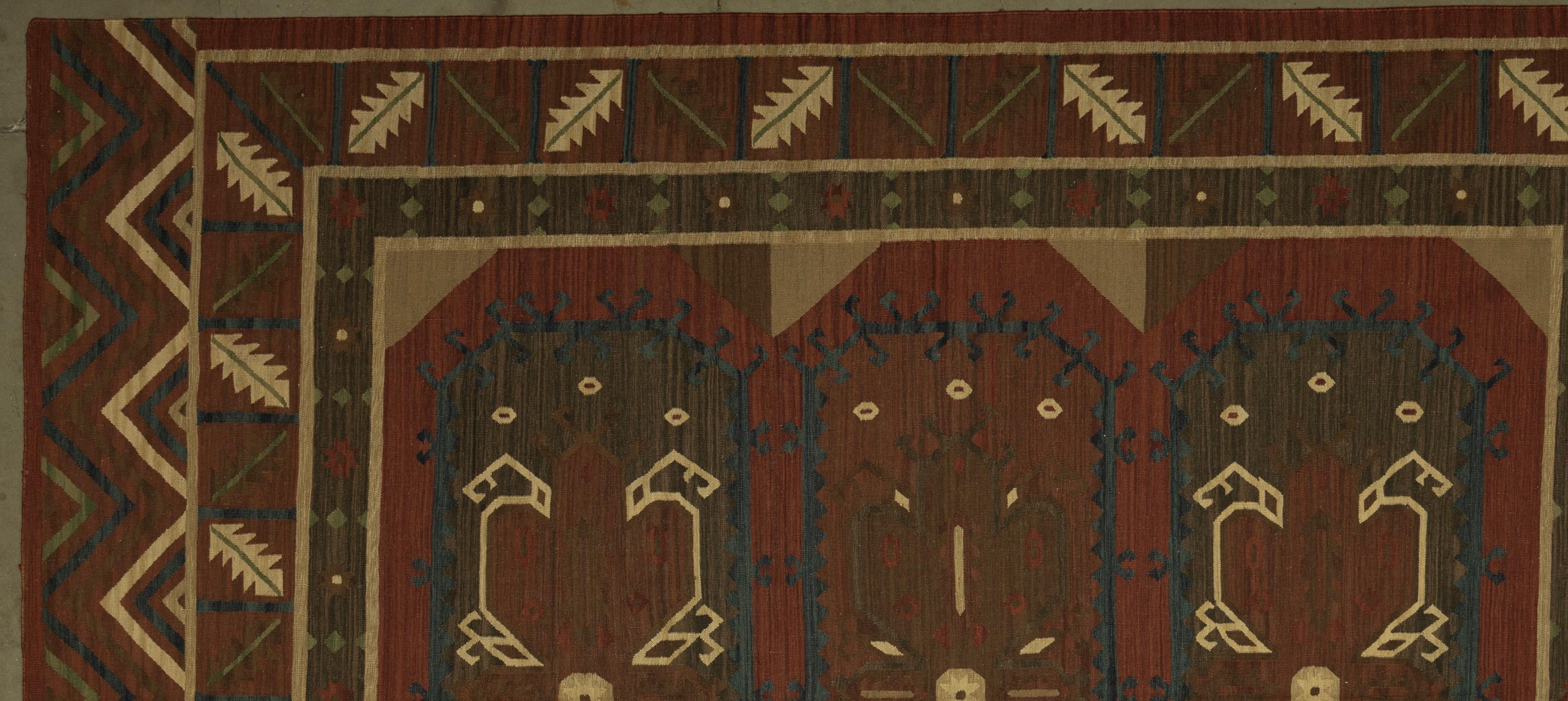 Indiano Kilim tribale del 21° secolo in vendita