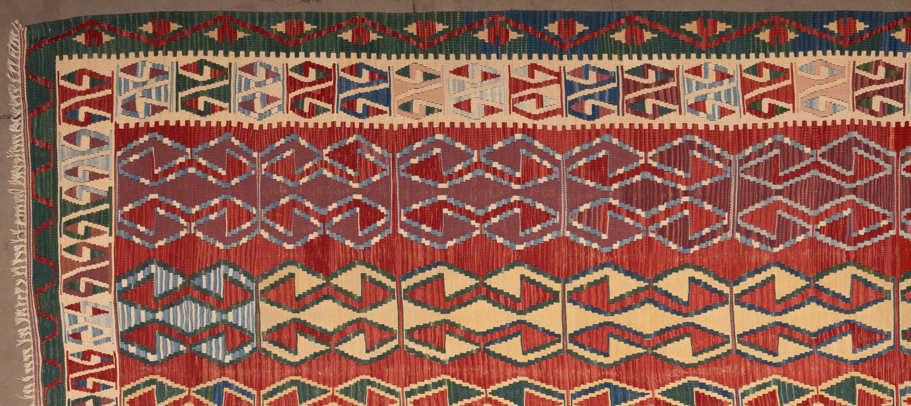 Turco Kilim tribale del 21° secolo in vendita