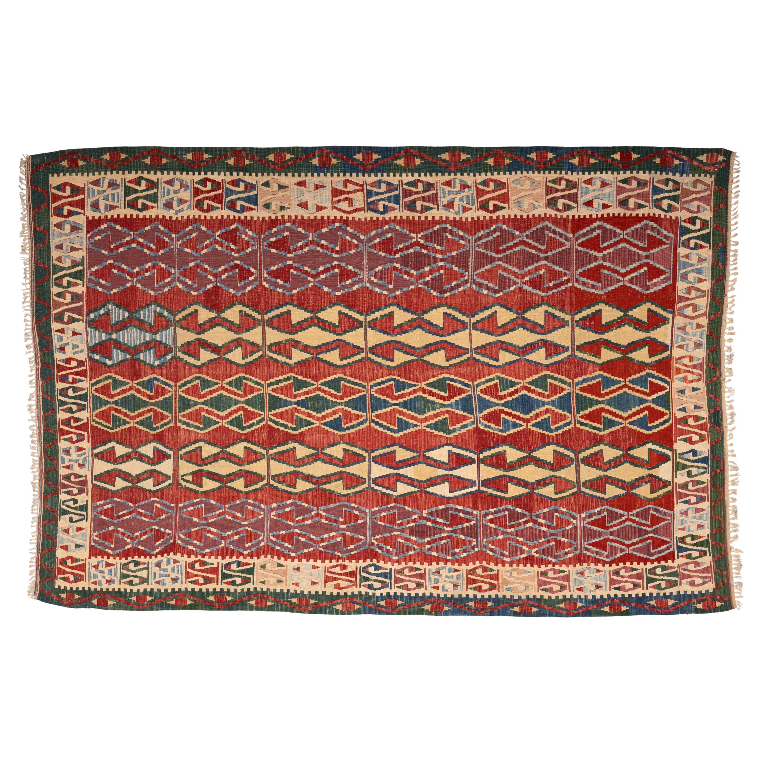 Kilim tribale del 21° secolo
