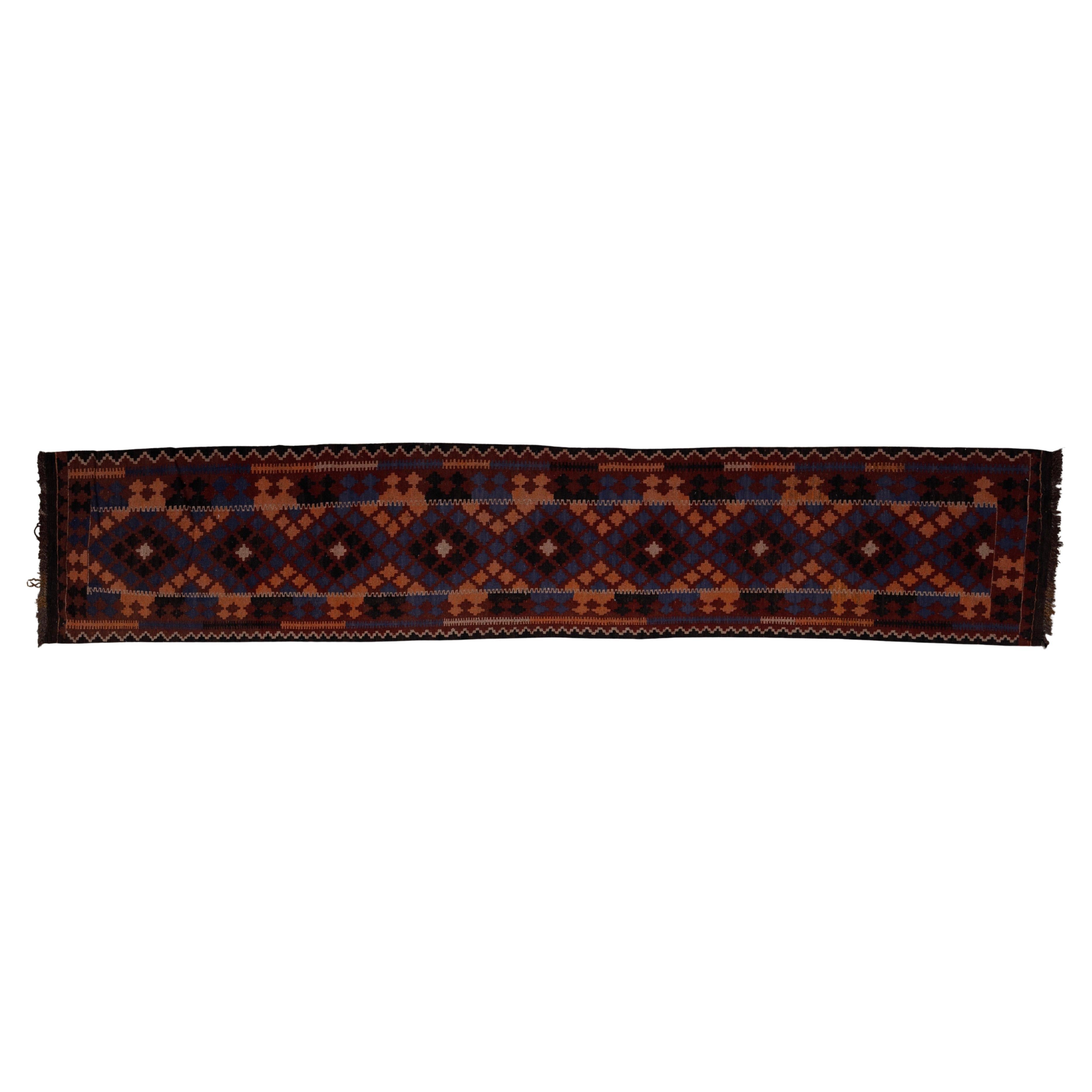 21st Century Tribal Kilim Runner