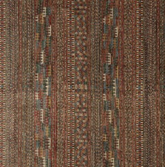 Hand-Woven Multi-Color Afghan Tribal Rug, 8' 11\" x 11' 10\"