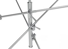 21st Century Triennale pendant lamp, chrome & green, Angelo Lelii, 2019, Italy