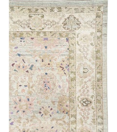 21st Century Turkey Oushak Large Room Size Carpet by Galerie Shabab
