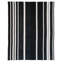 Tapis Kilim turc à tissage plat de grande taille du 21e siècle