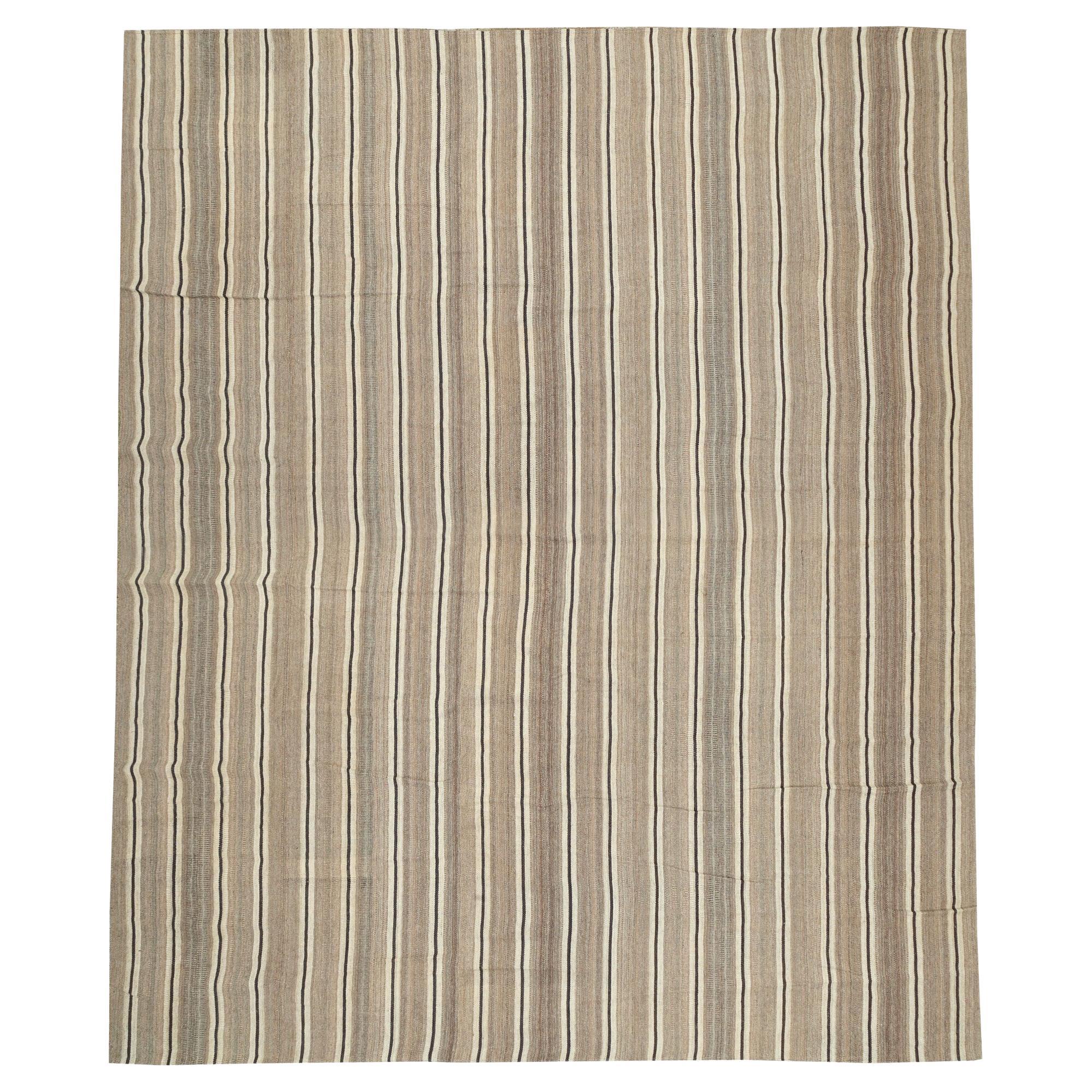 21st Century Turkish Flatweave Kilim Oversize Carpet