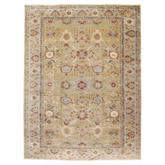 Grand tapis turc Oushak du 21e siècle