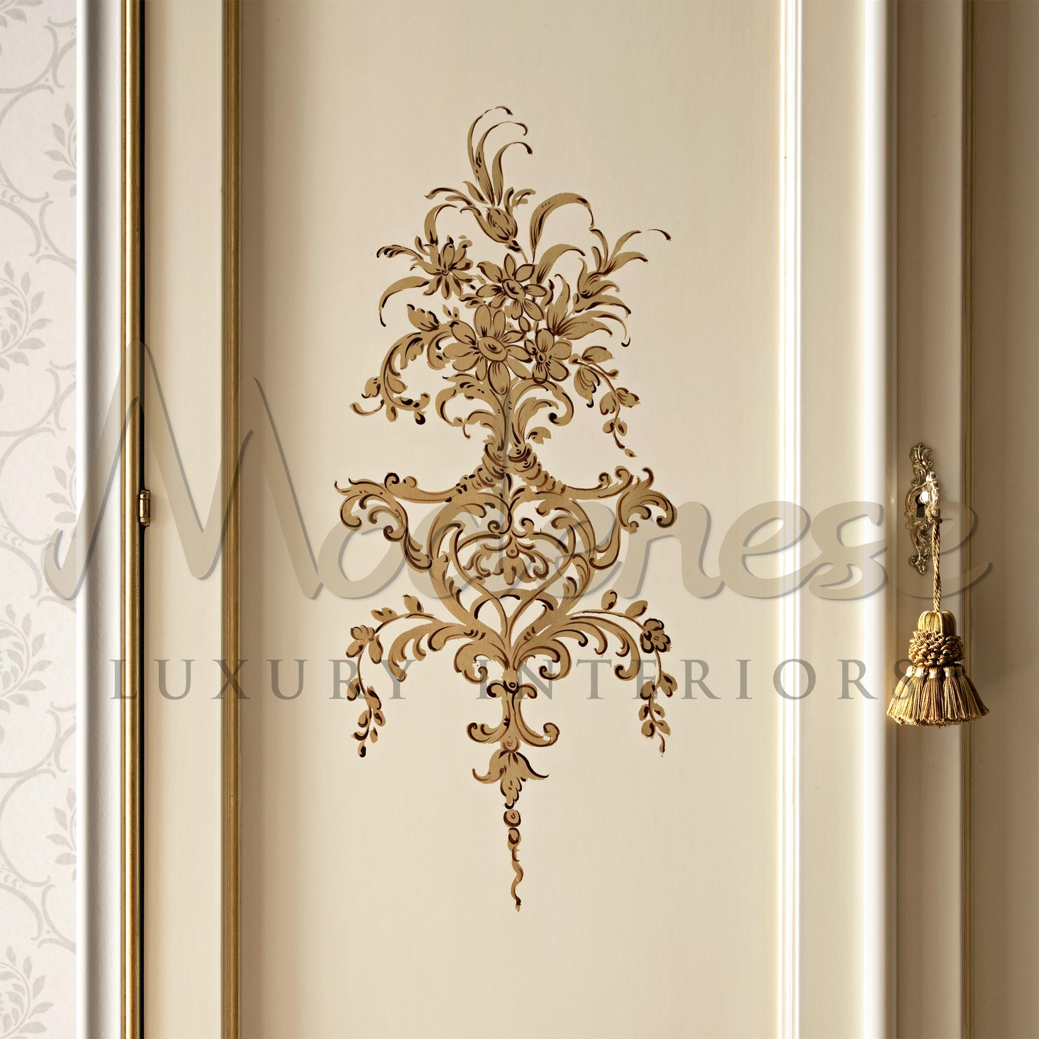 gold armoire