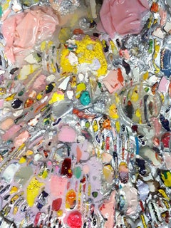 21st Century Untitled Shell by Laura Soto Acrilic, Resin, Glitter