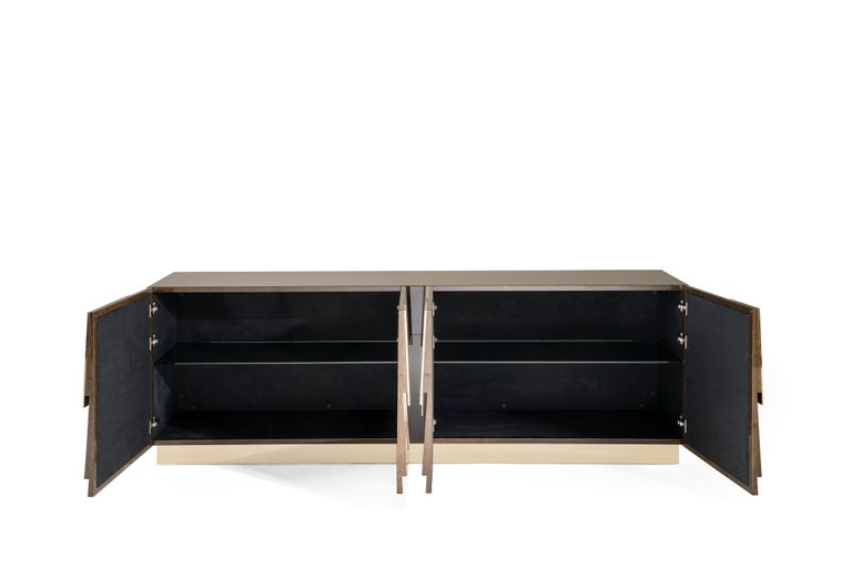 Vaal Sideboard aus grauem Carbalho des 21. Jahrhunderts von Roberto