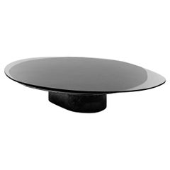 21st Century Vag Liquid Aluminium Waxed Graphite Cocktail Table by Studio Sors