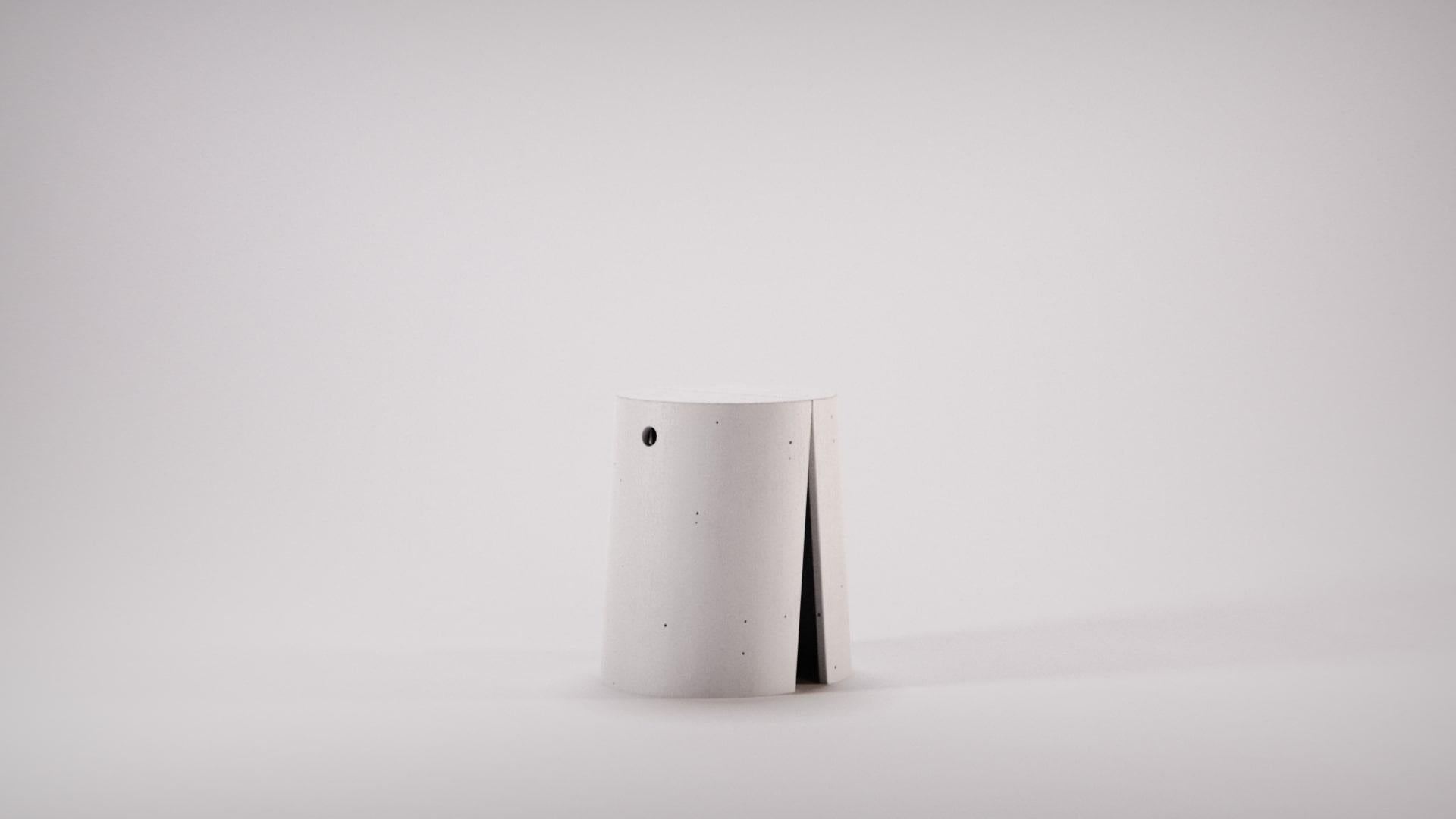 21. Jahrhundert Varco- Betonhocker entworfen von Ernesto Messineo für Forma&Cemento im Angebot 5