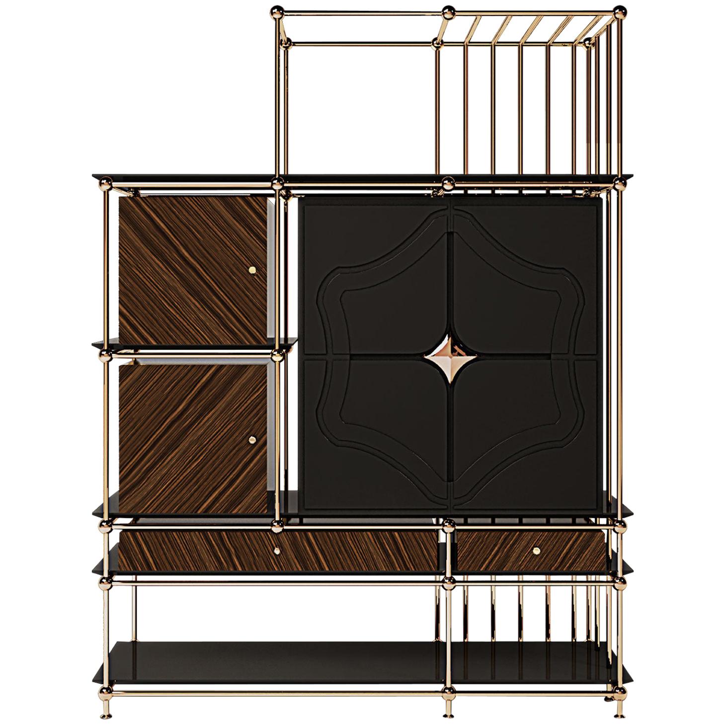 21st Century Vegas Cabinet Ironwood