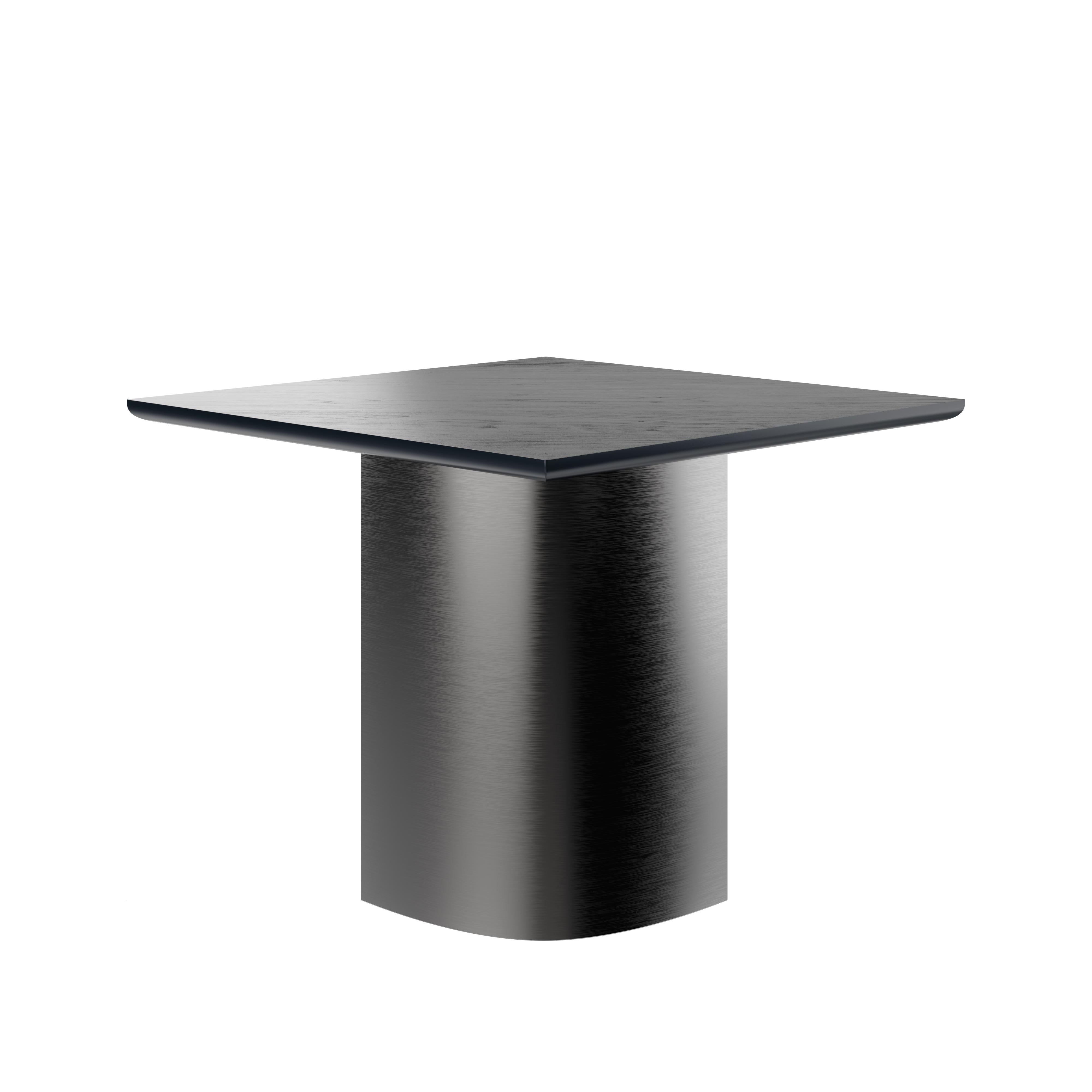 Contemporary 21st Century Vermont Square Dining Table Brass Handmade in Portugal by Porus For Sale