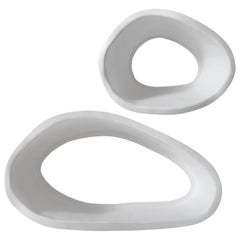 21st Century Verter Turroni White Fibreglass Modular Bookshelf Shelf Shelving