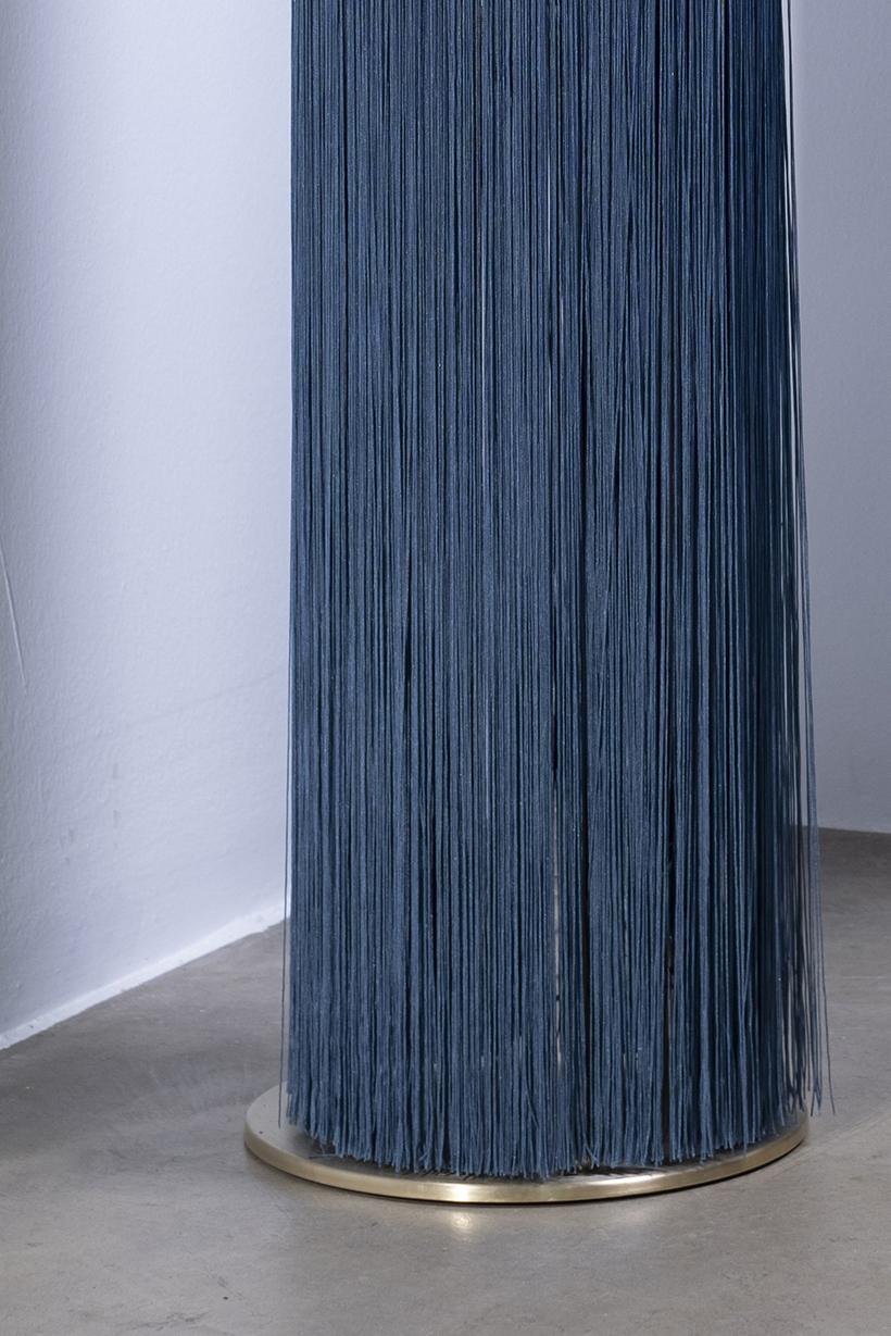 italien Lampadaire VI+M Studio du 21e siècle en verre de Murano à franges Tripolino différentes couleurs en vente