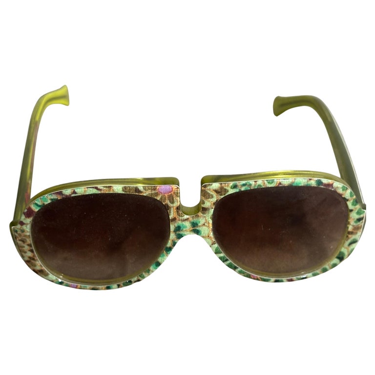 Gafas de sol italianas sobredimensionadas vintage del siglo XXI de