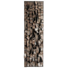 21st Century Wall Sculpture "OMBRE" by Clara Graziolino Glazed Ceramic