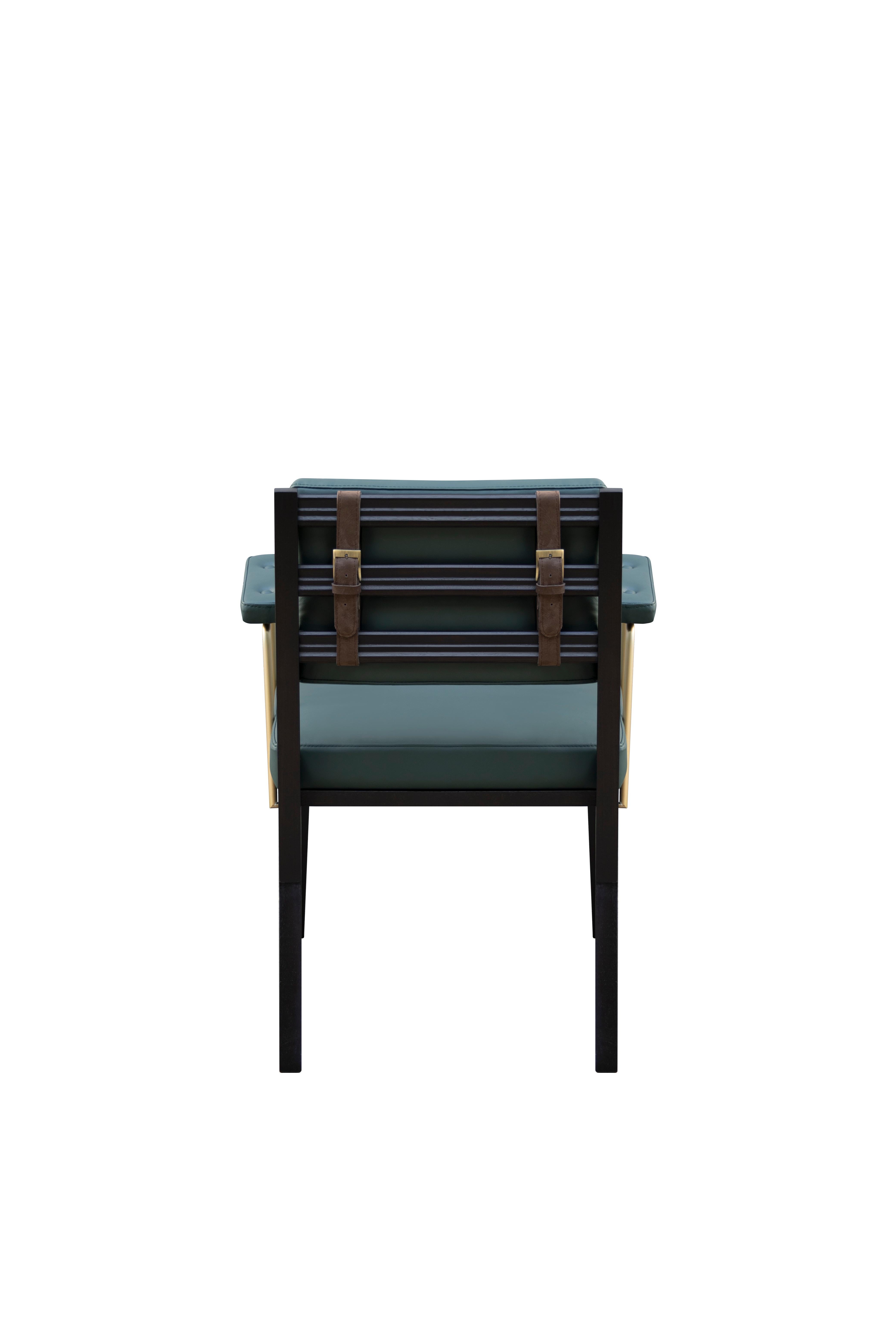 Wood Robinson Dining Chair Handmade in Portugal by Wood Tailors In New Condition For Sale In RIO TINTO, PT