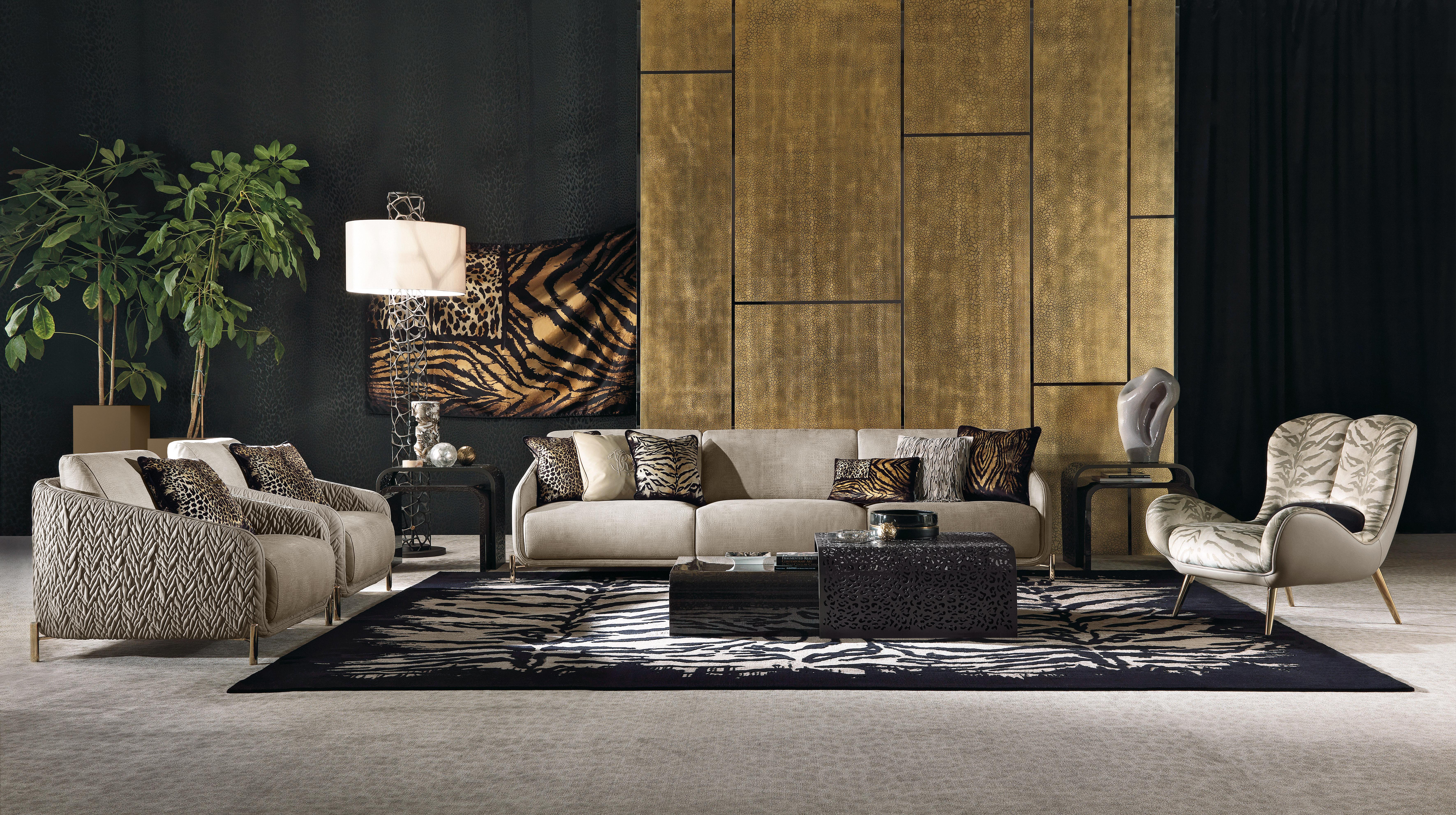 Table centrale Watamu du 21e siècle en style Carbalho par Roberto Cavalli Home Interiors en vente 1