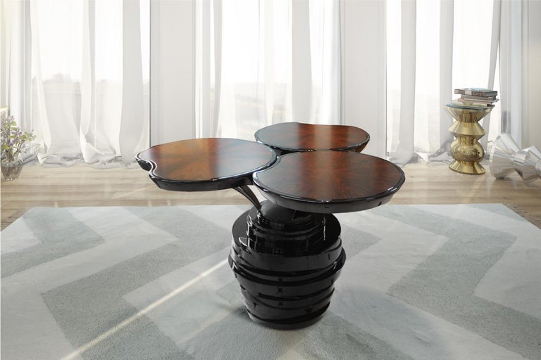 21st Century Waterlily Pedestal Table In New Condition For Sale In RIO TINTO, PT