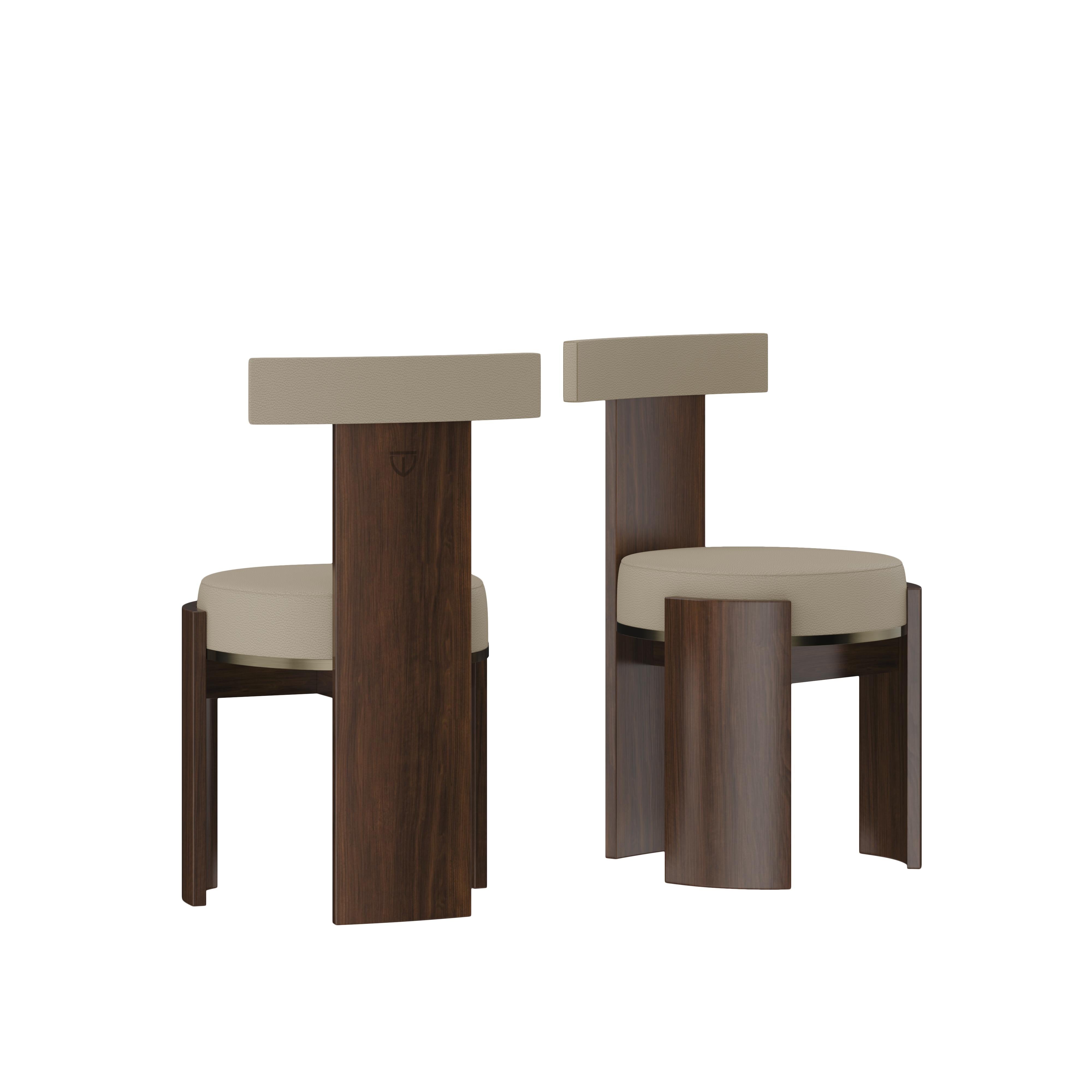 Ensemble de tables de jeu Wellesley du 21e siècle en bois de cuir par Wood Tailors Club Neuf - En vente à RIO TINTO, PT