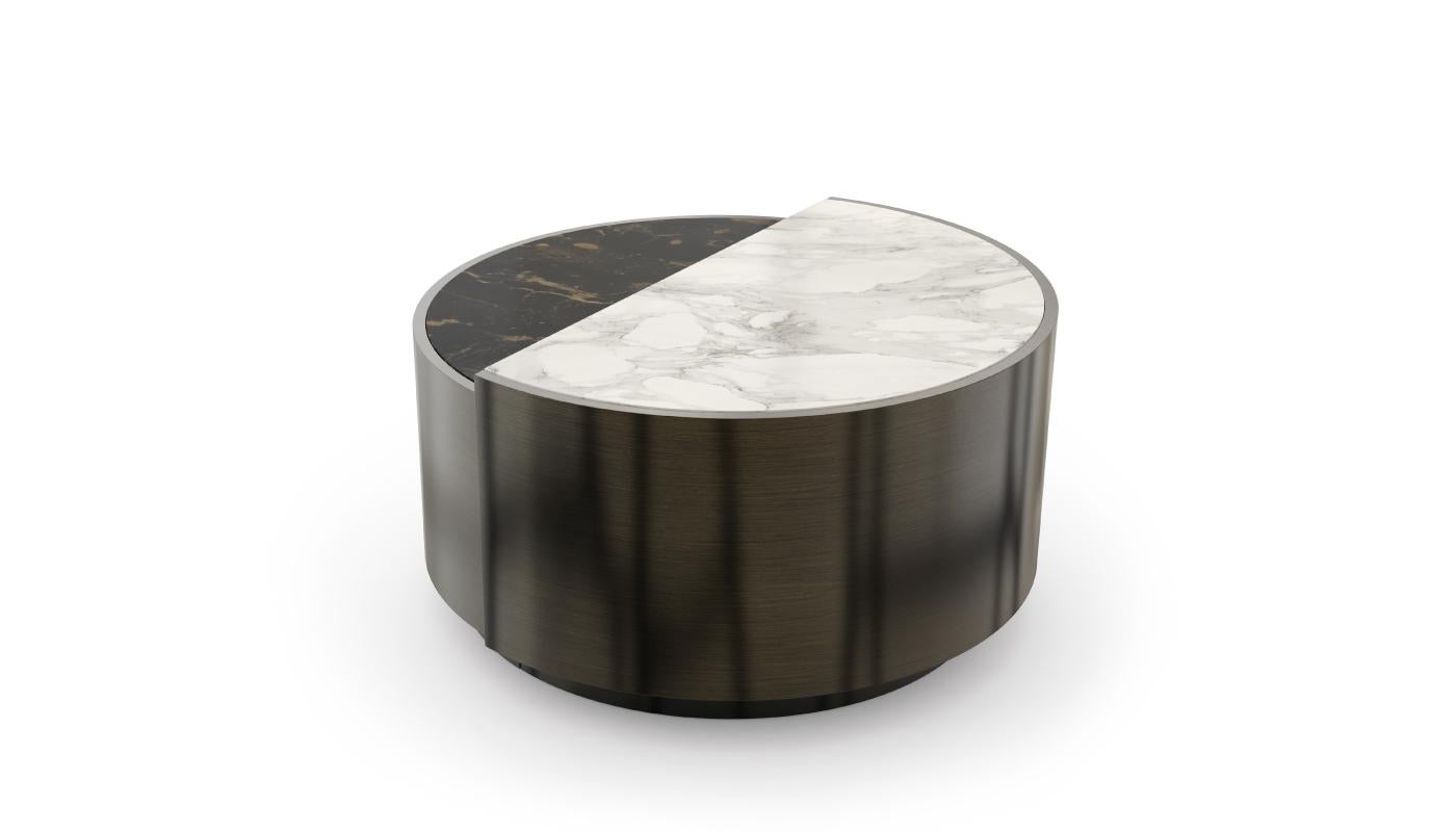 Portuguese 21st Century Westinghouse Center Table Marble For Sale