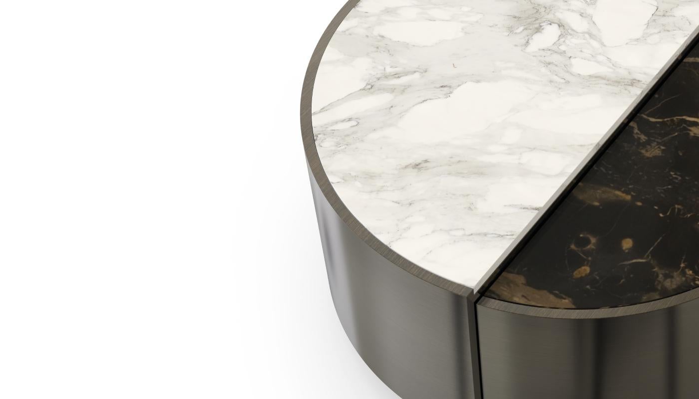 Contemporary 21st Century Westinghouse Center Table Marble For Sale