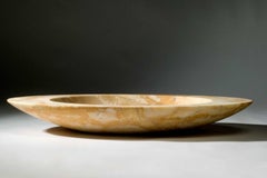 21st Century White Carrara Bardiglio Perla Sand Beach Ellipse Marble Washbasin