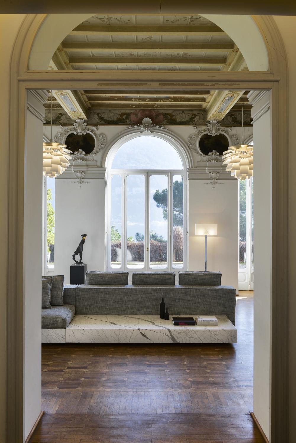 Système de canapés modulaires en marbre blanc de Carrare Infinity du 21e siècle Neuf - En vente à Carrara, IT