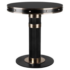 21st Century, Willis Dining Table Wood Steel Made in Portugal by Porus Studio
