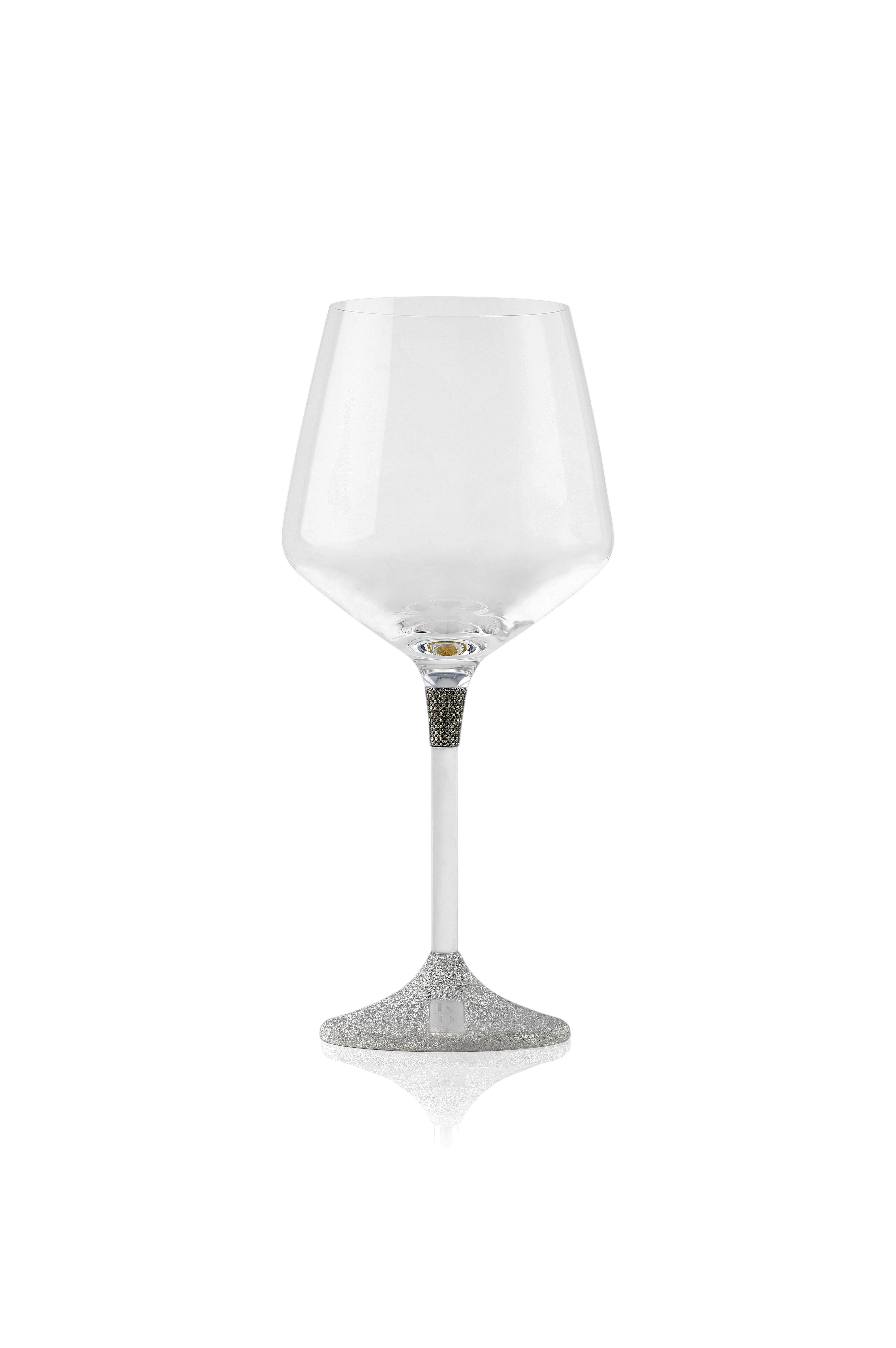 Wine Bottle cover, Solid silver, Luxury Wedding Collection, Gold, 2019, Italy For Sale 5
