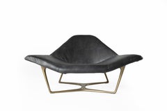 21st Century Wings Armchair in Leather by Roberto Cavalli Home Interiors