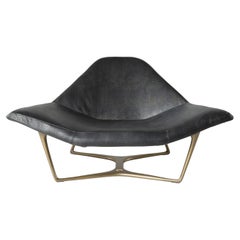 21st Century Wings Armchair in Leather by Roberto Cavalli Home Interiors