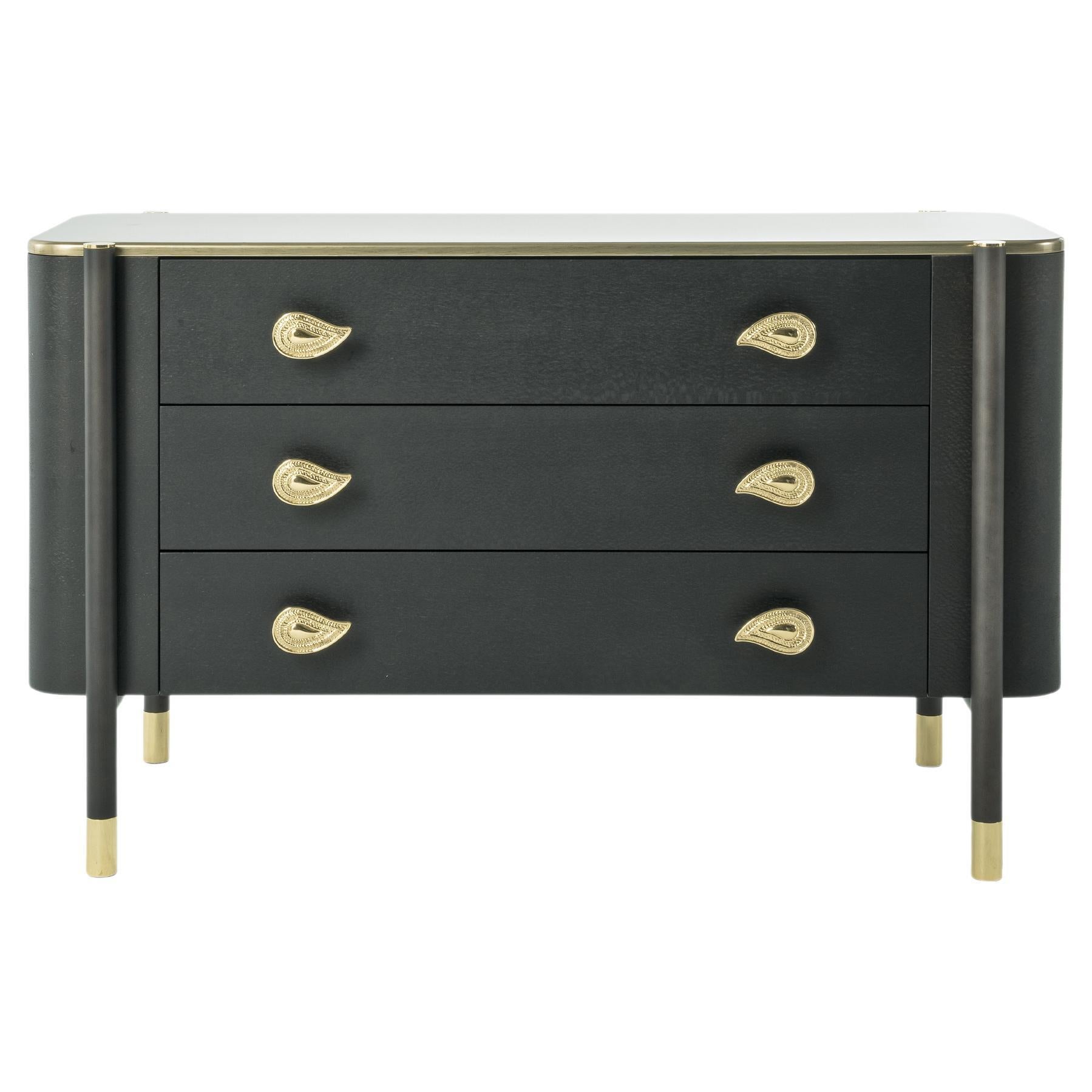 21st Century Woodstock Chest of Drawers in Wood by Etro Home Interiors