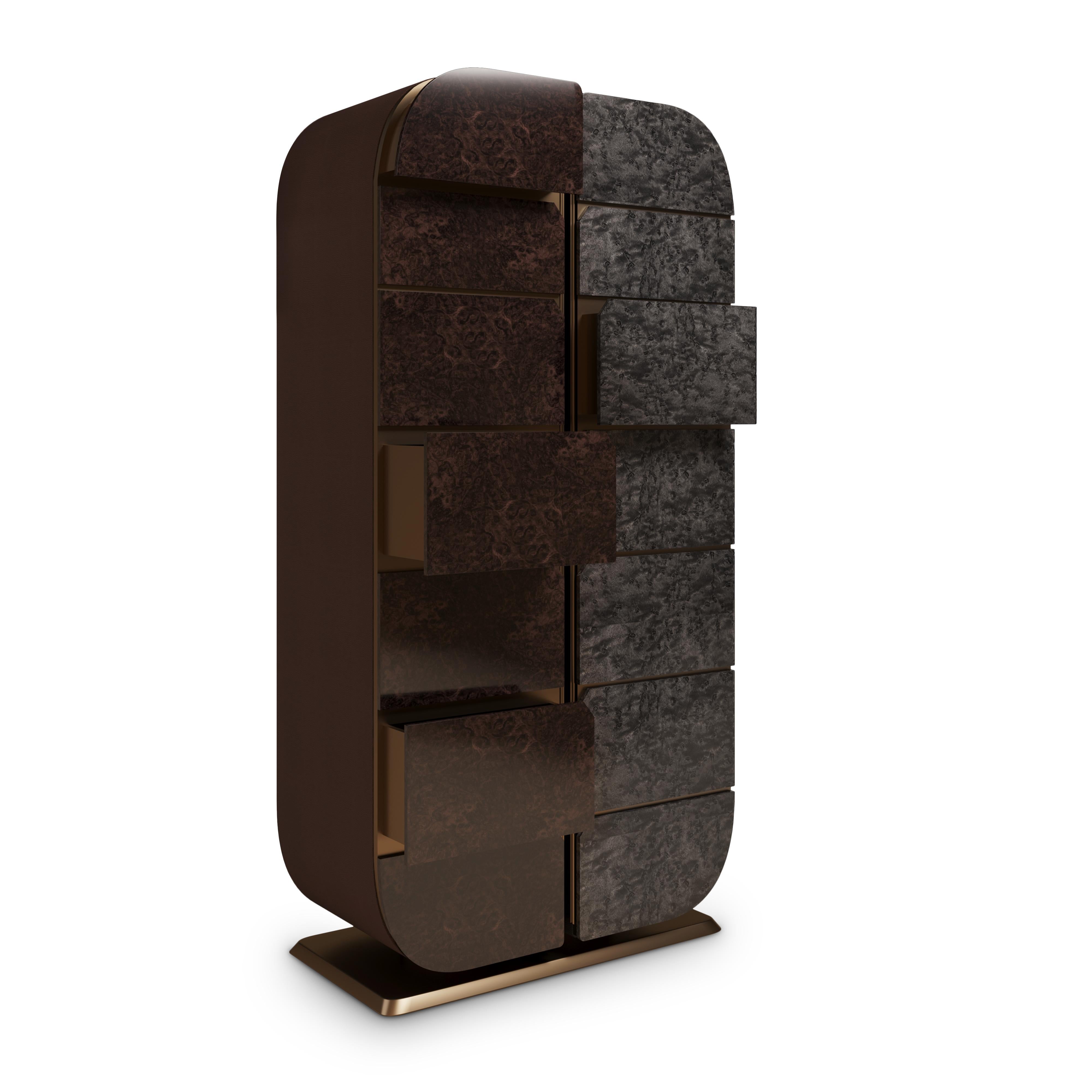 Contemporary 21st Century WTC Chest of Drawers Wood For Sale