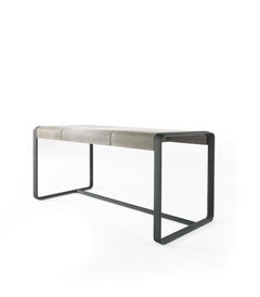 21st Century Wynwood Desk in Leather by Gianfranco Ferré Home