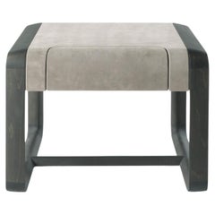 21st Century Wynwood Night Table in Leather by Gianfranco Ferré Home