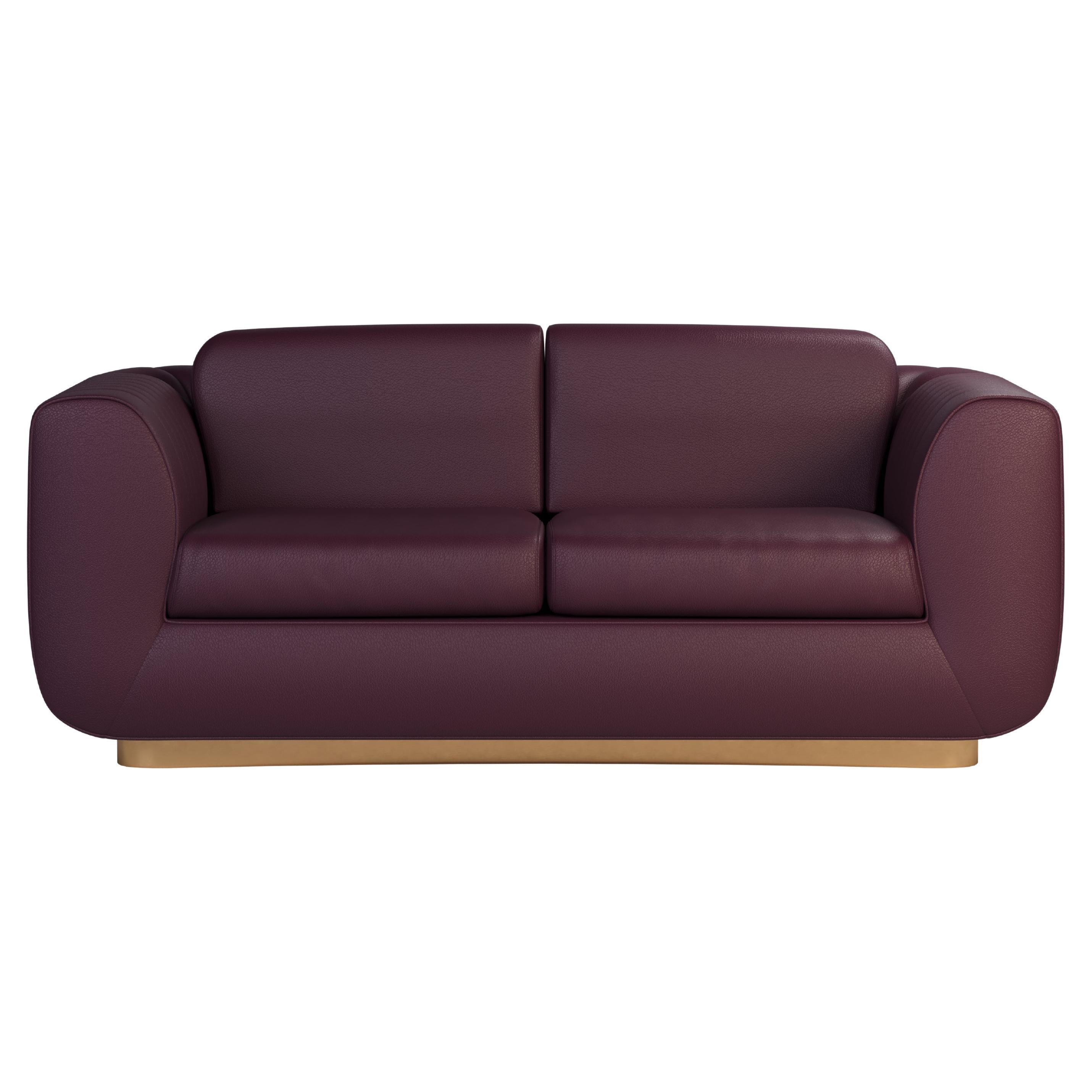 Yosemite II Sofa-Leder des 21. Jahrhunderts