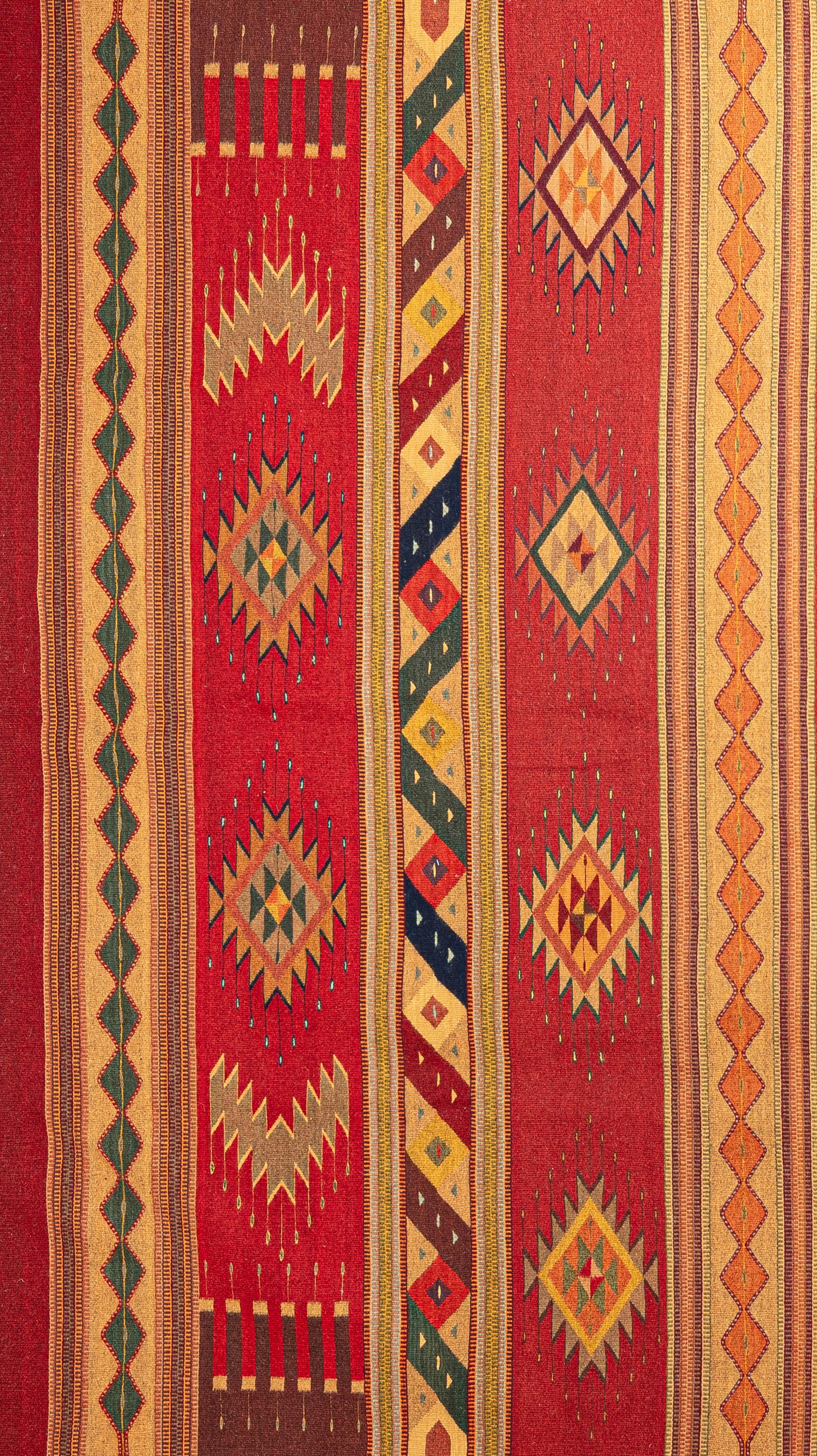 Tribal 21st Century Navajo Inspired Rug For Sale