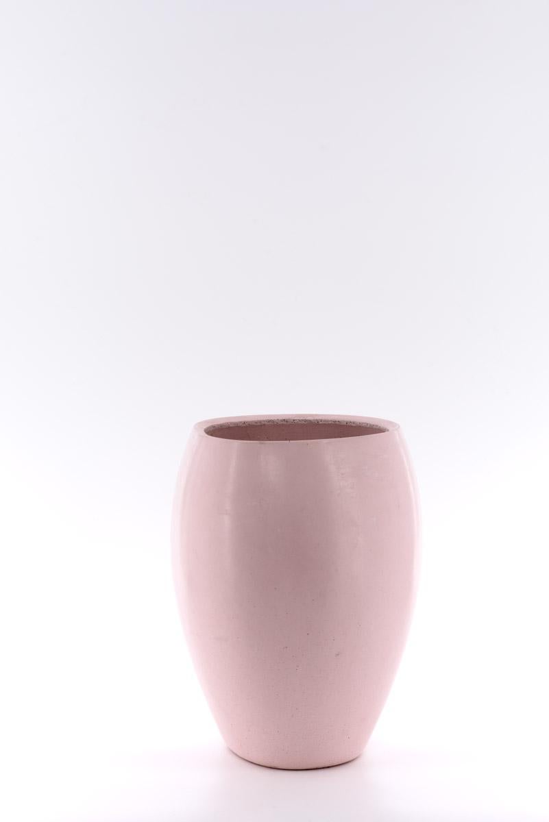 Italian 21st Century Zazen Collection Concrete Vase Dark Grey Color, Mod. II For Sale
