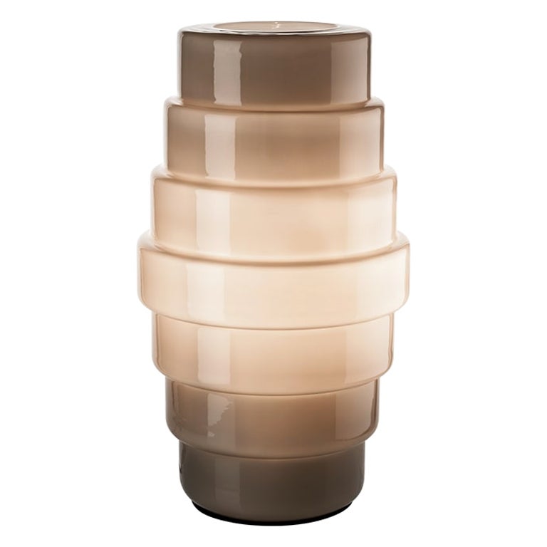 21st Century Zoe Large Table Lamp in Grey by Doriana E Massimiliano Fuksas