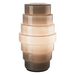 21st Century Zoe Large Table Lamp in Grey by Doriana E Massimiliano Fuksas