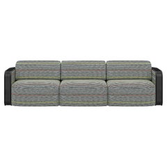 21st Kimberley Striped Sofa Elitis, Handmade in Portugal by Wood Tailors