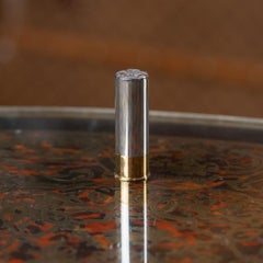 21stC English Novelty Set Of 10 Shotgun Shaped Solid Silver Butt Markers In Case